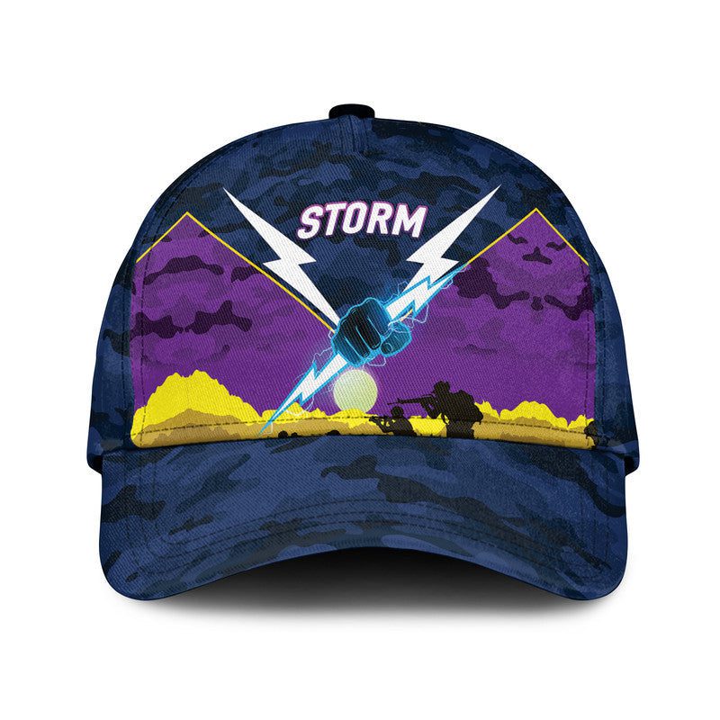 NRL Melbourne Storm ANZAC Camo Classic Cap NRL Melbourne Storm ANZAC Camo Classic Cap