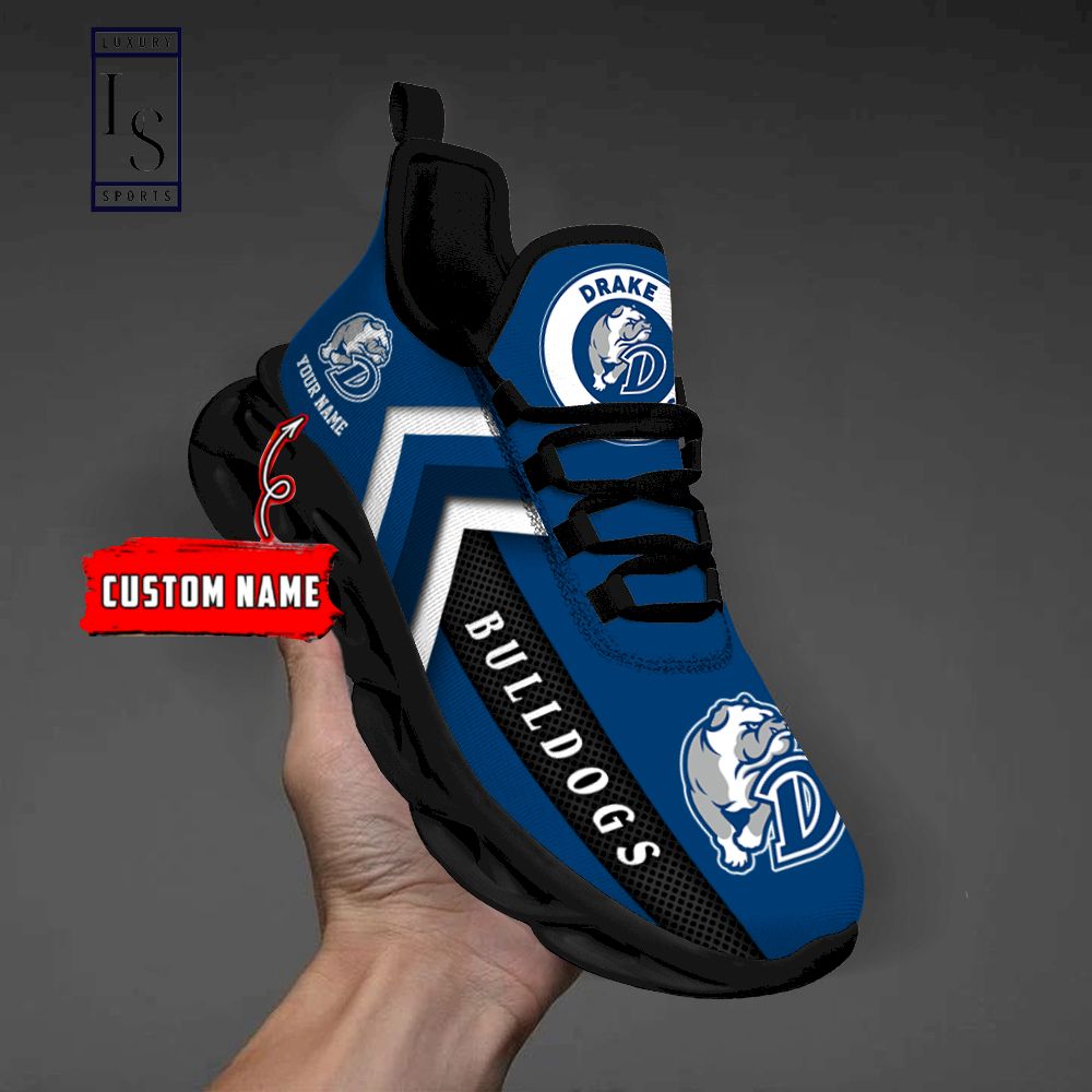 NRL Canterbury-Bankstown Bulldogs Custom Name Blue Black Max Soul Shoes NRL Canterbury-Bankstown Bulldogs Custom Name Blue Black Max Soul Shoes