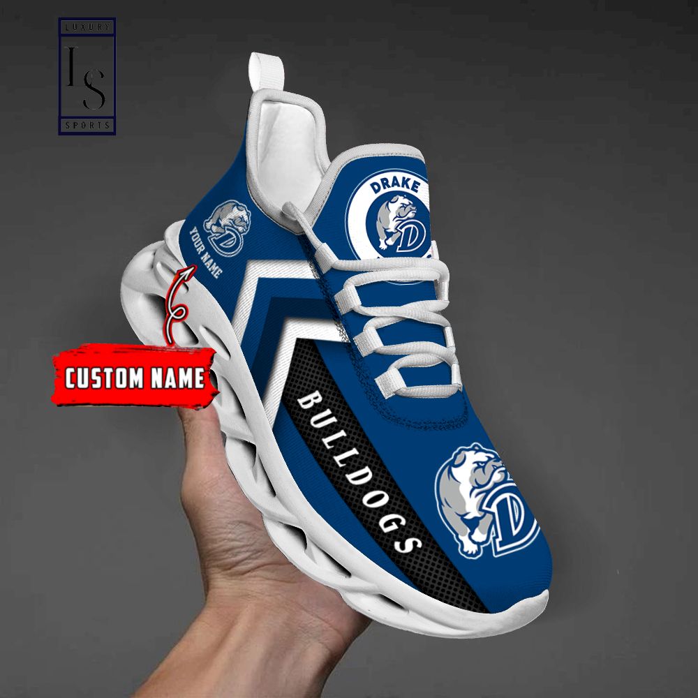 NRL Canterbury-Bankstown Bulldogs Custom Name Blue Black Max Soul Shoes NRL Canterbury-Bankstown Bulldogs Custom Name Blue Black Max Soul Shoes