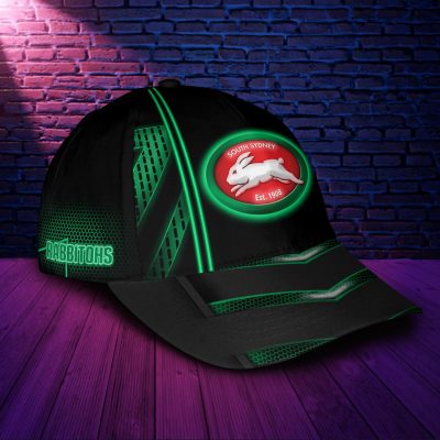 NRL South Sydney Rabbitohs Black Green Version Classic Cap V2