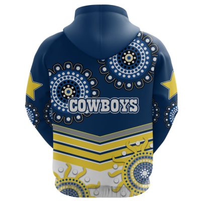 NRL North Queensland Cowboys Proud Indigenous Pullover Hoodie