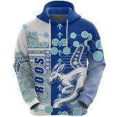AFL North Melbourne Kangaroos Indigenous Pullover Hoodie V2