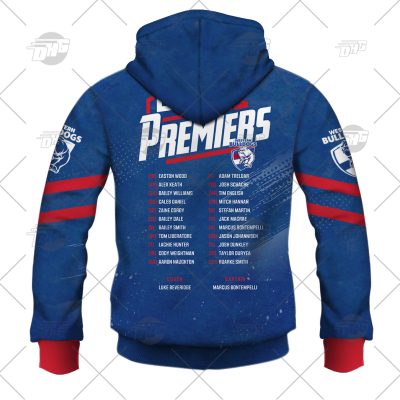 AFL Western Bulldogs 2021 Premiers Pullover Hoodie