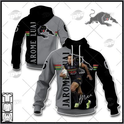 NRL Penrith Panthers Jarome Luai Elite Player Style Pullover Hoodie