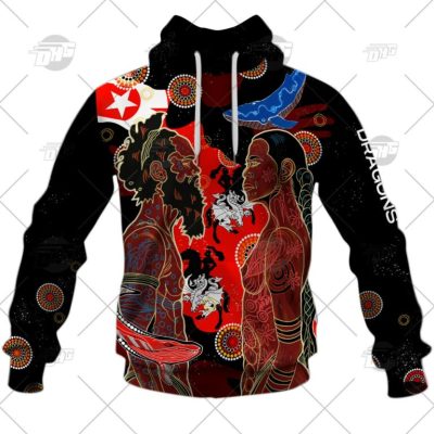 NRL St. George Illawarra Dragons Indigenous 2022 NAIDOC Week Pullover Hoodie