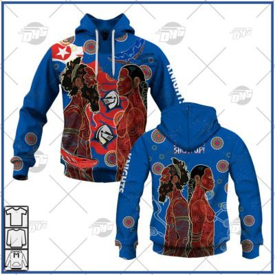 NRL Newcastle Knights Indigenous 2022 NAIDOC Week Pullover Hoodie
