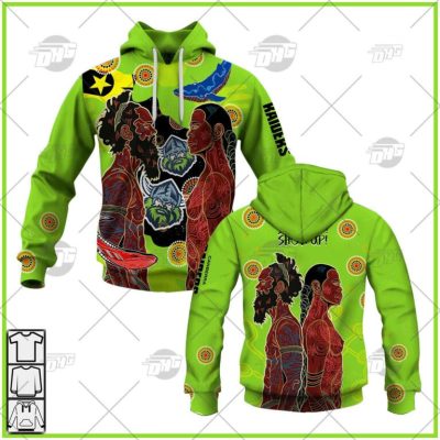 NRL Canberra Raiders 2022 NAIDOC Week Pullover Hoodie