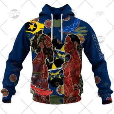 NRL North Queensland Cowboys Indigenous 2020 NAIDOC Week Pullover Hoodie