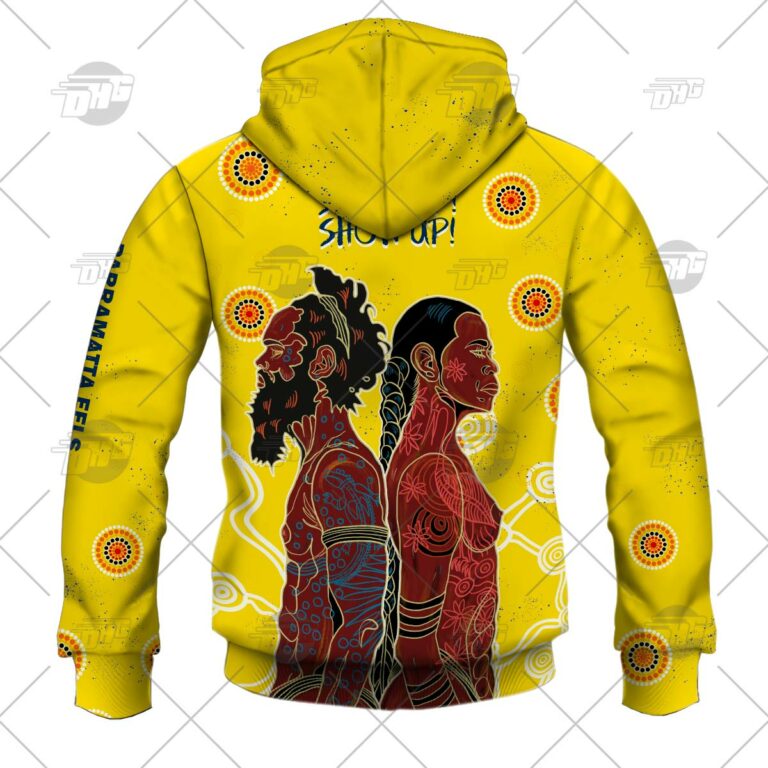 NRL Parramatta Eels Indigenous 2022 NAIDOC Week Pullover Hoodie NRL Parramatta Eels Indigenous 2022 NAIDOC Week Pullover Hoodie