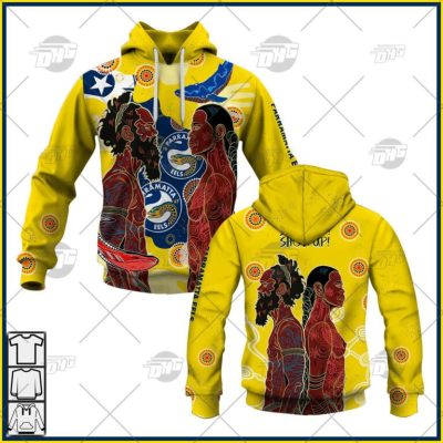 NRL Parramatta Eels Indigenous 2022 NAIDOC Week Pullover Hoodie