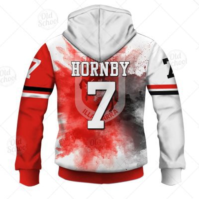 NRL St. George Illawarra Dragons Ben Hornby Pullover Hoodie T52 STYLE