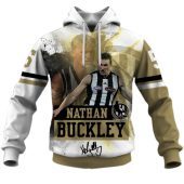AFL Collingwood Magpies Nathan Buckley #5 Pullover Hoodie
