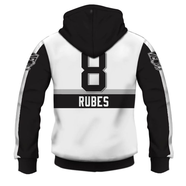 NRL New Zealand Warriors Ruben Wiki #8 Pullover Hoodie NRL New Zealand Warriors Ruben Wiki #8 Pullover Hoodie