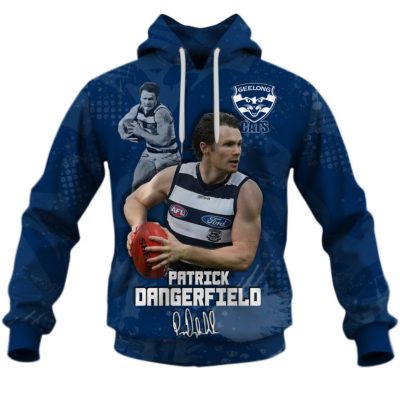 AFL Geelong Cats Patrick Dangerfield #35 Pullover Hoodie
