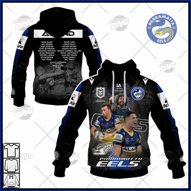 NRL Parramatta Eels Memorable 2021 Moments Pullover Hoodie NRL Parramatta Eels Memorable 2021 Moments Pullover Hoodie