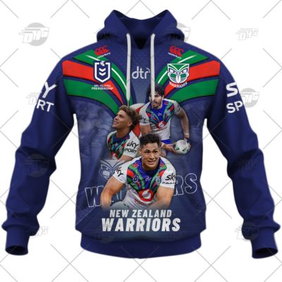 NRL New Zealand Warriors Memorable 2021 Moments Pullover Hoodie