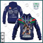 NRL New Zealand Warriors Memorable 2021 Moments Pullover Hoodie