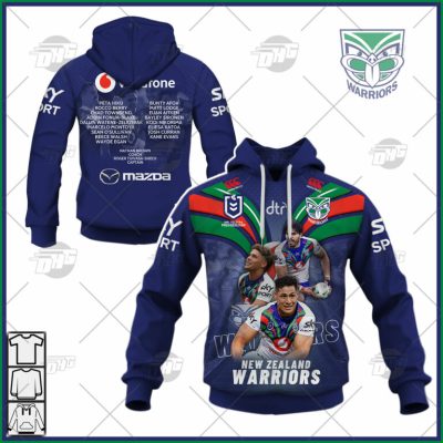 NRL New Zealand Warriors Memorable 2021 Moments Pullover Hoodie