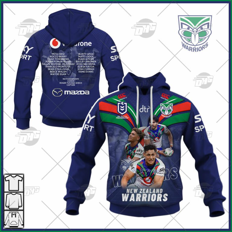 NRL New Zealand Warriors Memorable 2021 Moments Pullover Hoodie NRL New Zealand Warriors Memorable 2021 Moments Pullover Hoodie