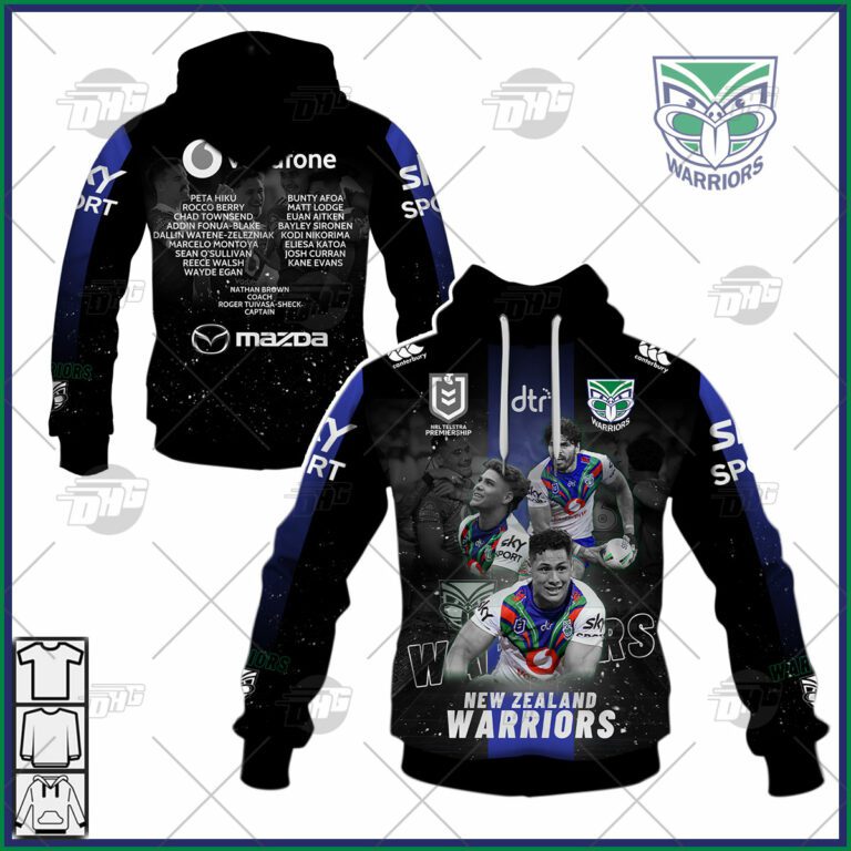 NRL New Zealand Warriors Memorable 2021 Moments Pullover Hoodie V2 NRL New Zealand Warriors Memorable 2021 Moments Pullover Hoodie V2