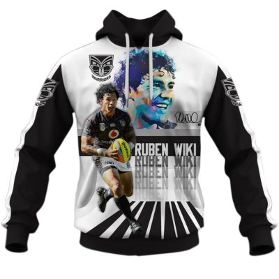 NRL New Zealand Warriors Ruben Wiki #8 Pullover Hoodie