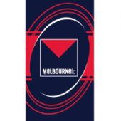 AFL Melbourne Demons Navy Blue Beach Towel
