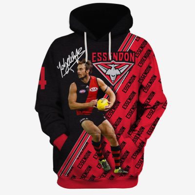 AFL Essendon Bombers Jobe Watson #4 Pullover Hoodie