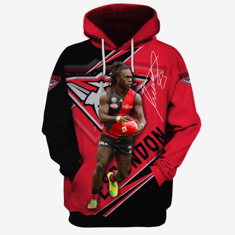 AFL Essendon Bombers Anthony McDonald-Tipungwuti #43 Pullover Hoodie V2 AFL Essendon Bombers Anthony McDonald-Tipungwuti #43 Pullover Hoodie V2