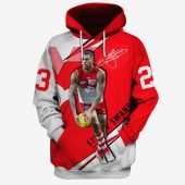 AFL Sydney Swans Lance Franklin #23 Pullover Hoodie