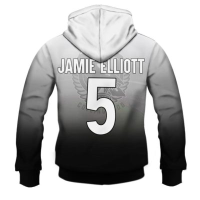 AFL Collingwood Magpies Jamie Elliott #5 Pullover Hoodie