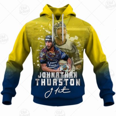 NRL North Queensland Cowboys Johnathan Thurston #7 Pullover Hoodie V7
