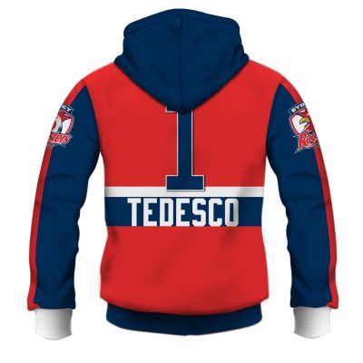 NRL Sydney Roosters James Tedesco Pullover Hoodie
