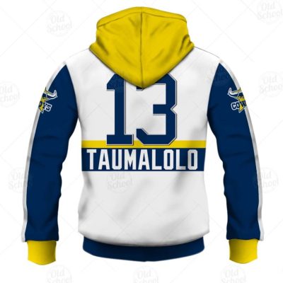 NRL North Queensland Cowboys Jason Taumalolo #13 Pullover Hoodie V7