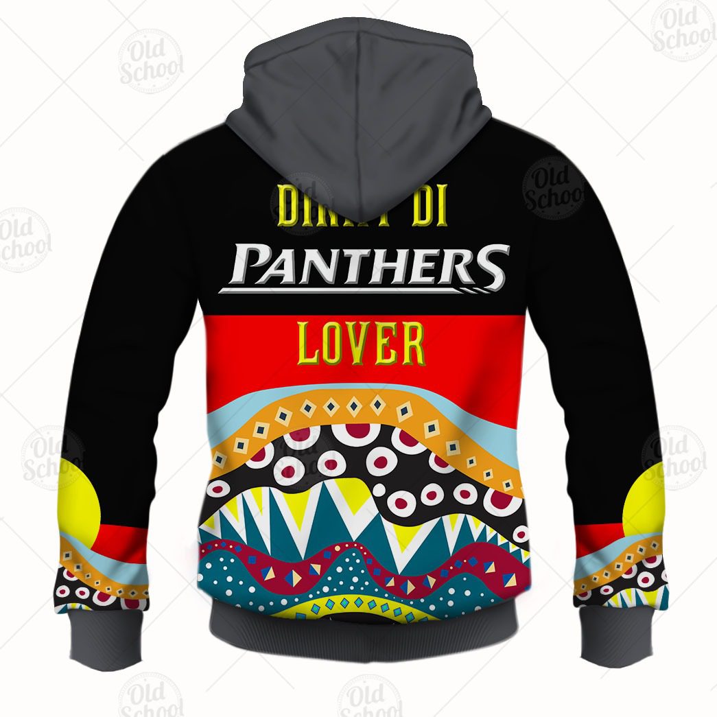 NRL Penrith Panthers Dinky Di Lover Aboriginal Flag x Indigenous Pullover Hoodie NRL Penrith Panthers Dinky Di Lover Aboriginal Flag x Indigenous Pullover Hoodie