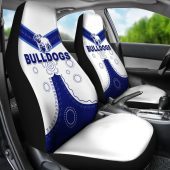 Nrl Canterbury Bankstown Bulldogs Simple Indigenous Car Seat Covers 1.jpg - demo10