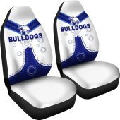Nrl Canterbury Bankstown Bulldogs Simple Indigenous Car Seat Covers 2.jpg - demo10