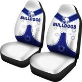 Nrl Canterbury Bankstown Bulldogs Simple Indigenous Car Seat Covers 3.jpg - demo10