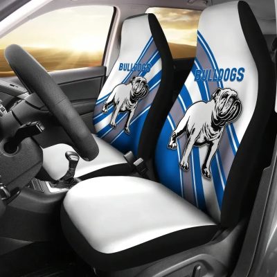 NRL Canterbury-Bankstown Bulldogs Simple Style Car Seat Covers
