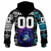 Nrl Cronulla Sutherland Sharks Custom Name Number Rose Dragon Pullover Hoodie Back.jpg - demo10
