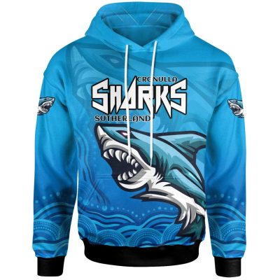 NRL Cronulla-Sutherland Sharks Rugby Team Pullover Hoodie