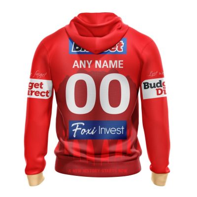 NRL Dolphins Custom Name Number 2023 ANZAC Day Pullover Hoodie
