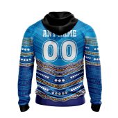 Nrl Gold Coast Titans Custom Name Number Indigenous Mascot Pullover Hoodie Back.jpg - demo10