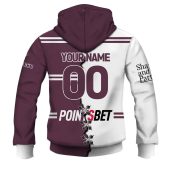Nrl Manly Warringah Sea Eagles Custom Name Number 2023 Mix Jersey V2 Pullover Hoodie Back.jpg - demo10