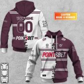 Nrl Manly Warringah Sea Eagles Custom Name Number 2023 Mix Jersey V2 Pullover Hoodie Front Back.jpg - demo10