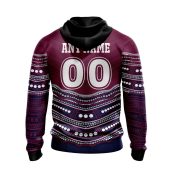 Nrl Manly Warringah Sea Eagles Custom Name Number Indigenous Mascot Pullover Hoodie Back.jpg - demo10
