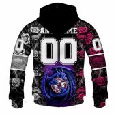 Nrl Manly Warringah Sea Eagles Custom Name Number Rose Dragon Pullover Hoodie Back.jpg - demo10