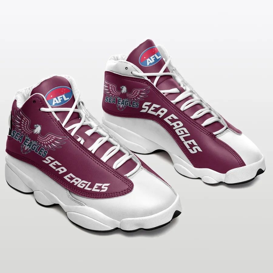 NRL Manly Warringah Sea Eagles White Maroon Air Jordan 13 Shoes NRL Manly Warringah Sea Eagles White Maroon Air Jordan 13 Shoes