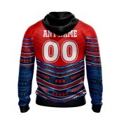 Nrl Newcastle Knights Custom Name Number Indigenous Mascot Pullover Hoodie Back.jpg - demo10