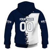 Nrl North Queensland Cowboys Custom Name Number 2023 Mix Jersey V2 Pullover Hoodie Back.jpg - demo10