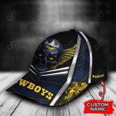 Nrl North Queensland Cowboys Custom Name Skull Classic Cap 03.jpg - demo10
